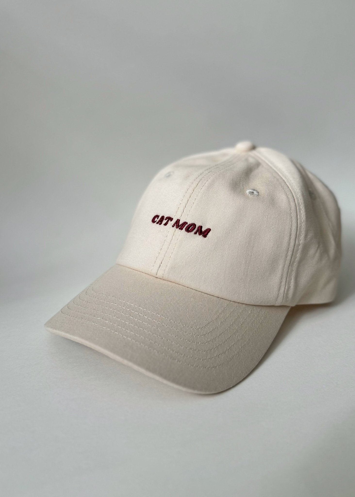 Cat Mom Cap - Cream - PawPal