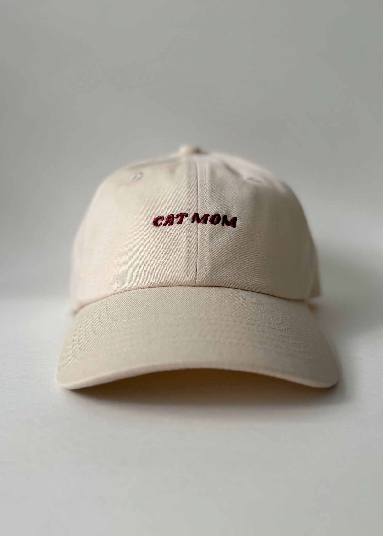Cat Mom Cap - Cream - PawPal