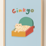 Custom Cat Portrait by @secondfloorneko