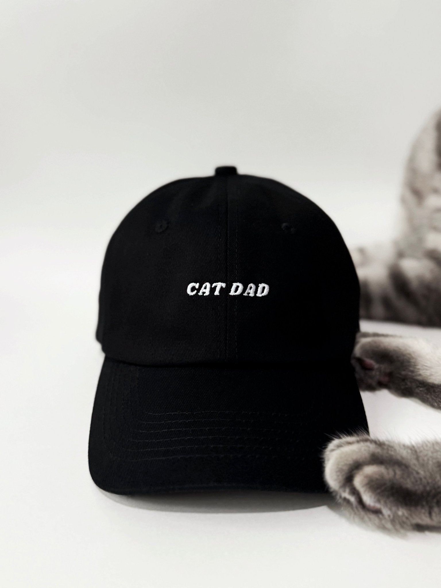 Cat Dad Cap - Black - PawPal